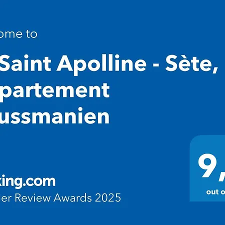 Apartamento Le Saint Apolline - Sete, Haussmanien Sète